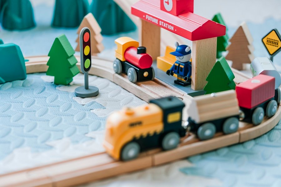 Illustrative children's play area